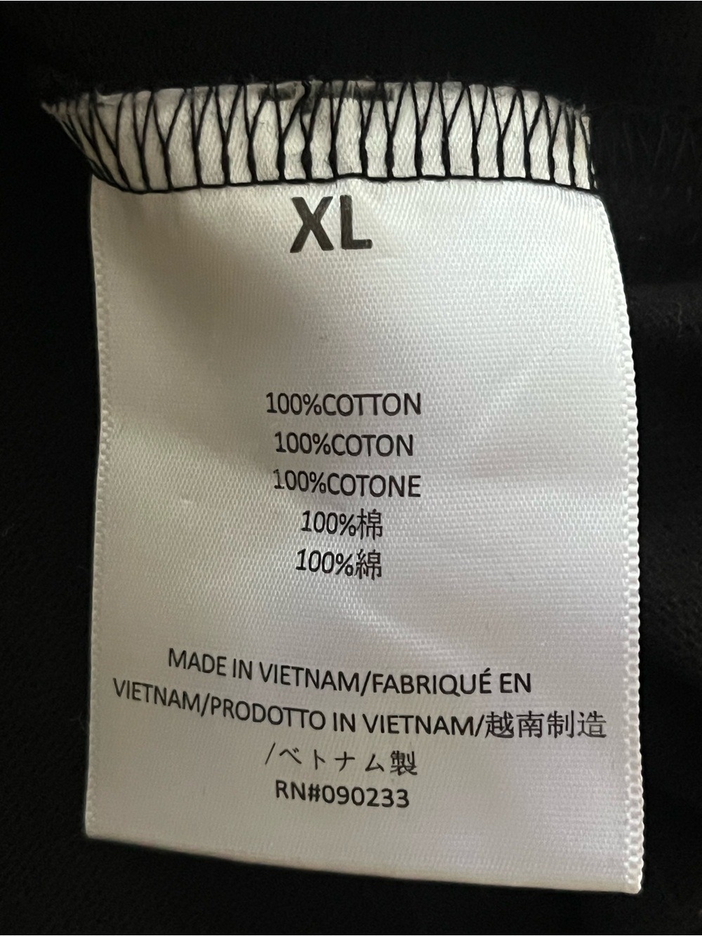 Fear of God Essentials Men's Black Logo T-Shirt - Picture 4 of 8
